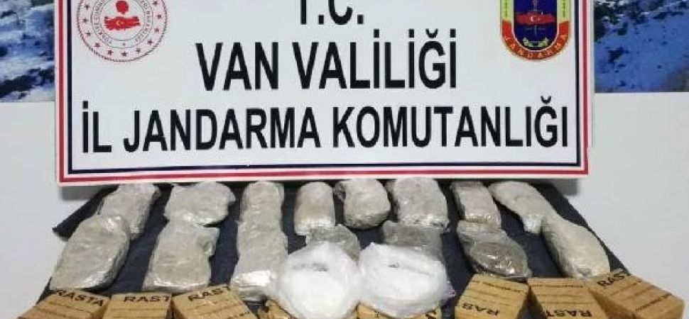 Başkale İran sınırında uyuşturucu operasyonu