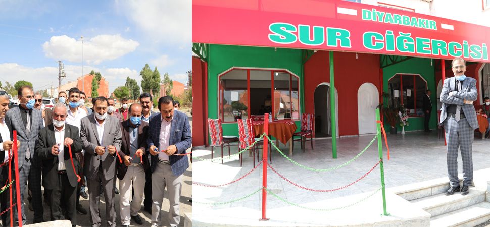Başkale’de Diyarbakır Sur Ciğercisi Açıldı