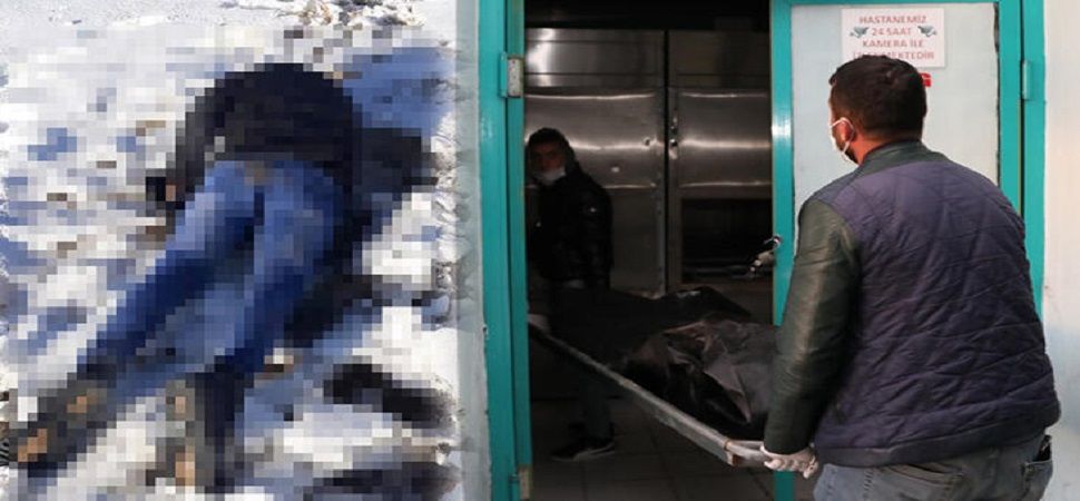İran sınırında donmuş erkek cesedi bulundu!