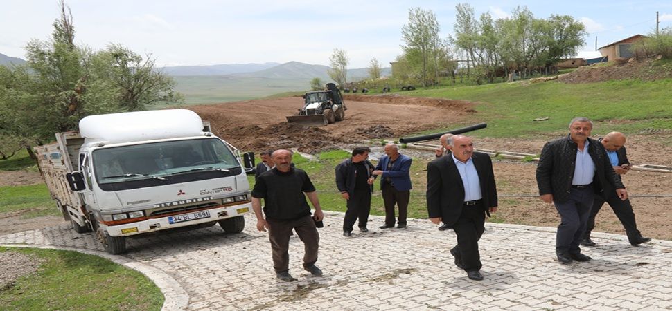 Başkale\'de yeni yapılacak cami çalışmaları