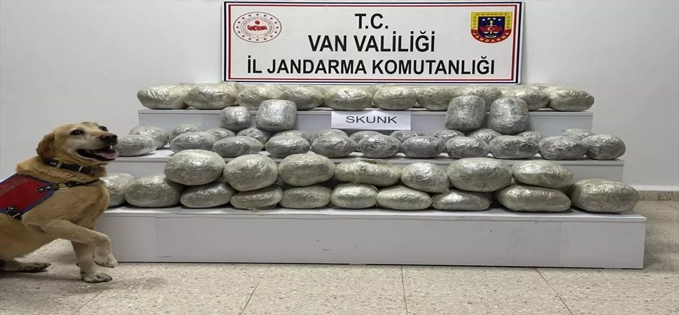 Başkale\'de 97 kilo Uyuşturucu Yakalandı