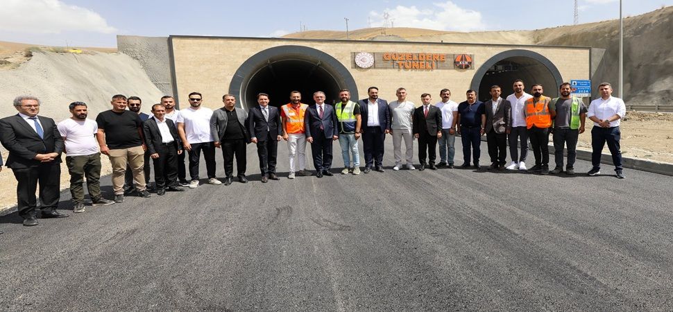 Vali Balcı\'dan Başkale Güzeldere tünelline ziyaret