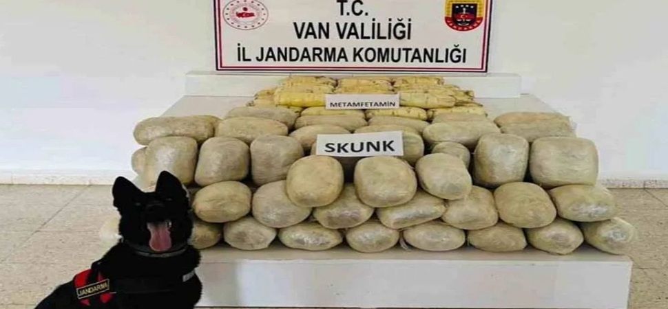 Başkale’de 106 kilo uyuşturucu madde ele geçirildi