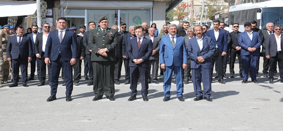 Başkale’de 19 Eylül Gaziler Günü programı düzenlendi
