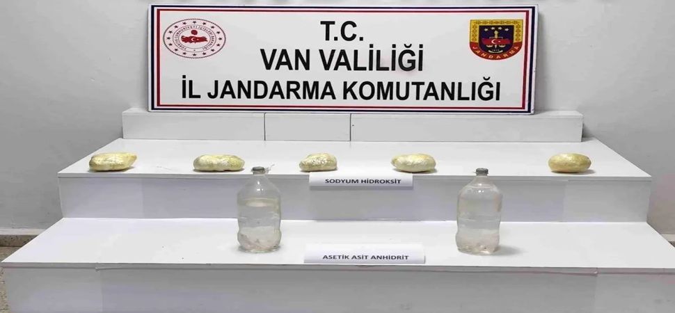 Başkale\'de uyuşturucu ele geçirildi.