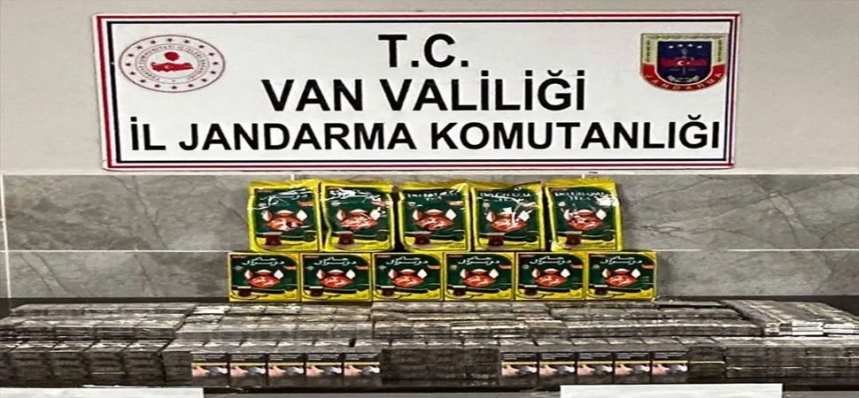 Başkale\'de Gümrük Kaçağı Sigara Ele Geçirildi