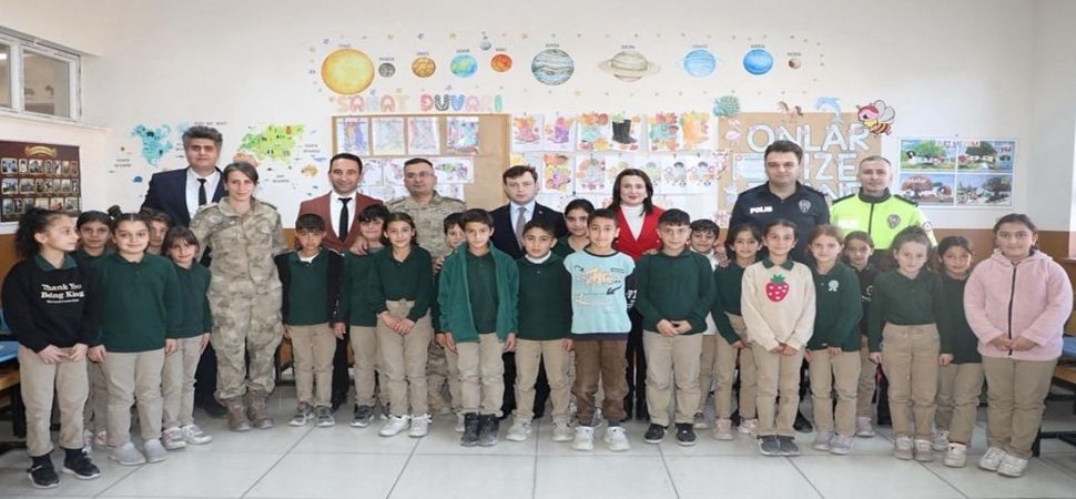 Kaymakam Erdoğan \'dan Okul ziyaretleri devam ediyor.