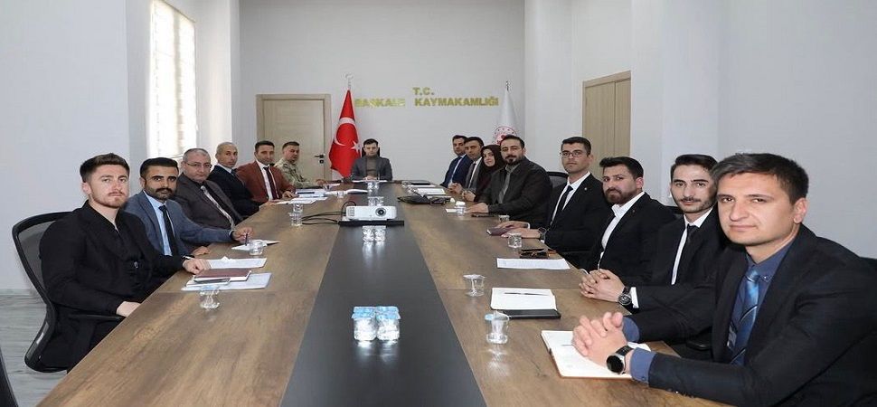 Başkale'de Huzurlu Okul, Güvenli Gelecek Toplantısı