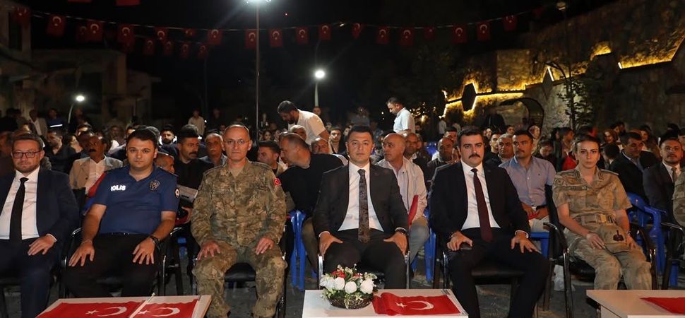 Başkale’de 15 Temmuz Demokrasi ve Milli Birlik Günü Kutlandı