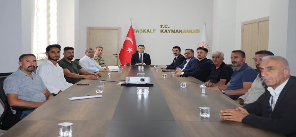 Başkale'de kamu yatırımları masaya yatırıldı