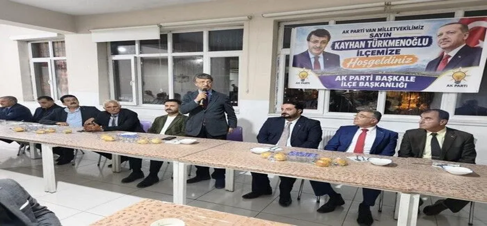 Türkmenoğlu Başkale Ziyaretinde Halkla Buluştu