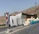Başkale Gürpınar Yolunda TIR Kaza yaptı.