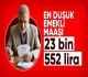 2026 Temmuz emekli maaşı zammı belli oldu