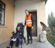 Başkale’de Doğuştan engelli Çocuk tekerlekli sandalyesine kavuştu