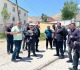 Başkale ilçe içinde geçen yolda inceleme