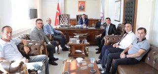 Denizbank Yöneticilerinde Başkan Erkan Acar'a Ziyaret