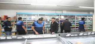 Başkale'de Zabıtadan marketlere sıkı denetim