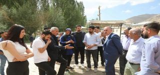 Polat ve Caner, Köprüağzı Mahallesi'nde halkla buluştu