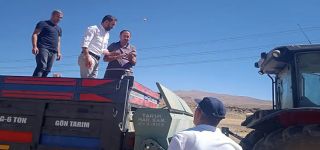 Başkale'de buğday demonstrasyon çalışmaları başladı