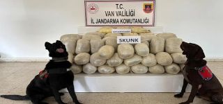 Başkale 'de uyuşturucu ele geçirildi