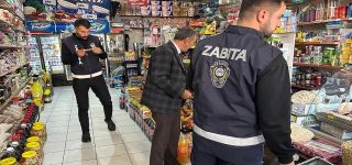 Başkale belediyesi Zabıta ekiplerinden denetim