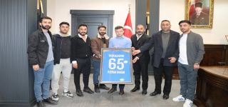 Başkalespor yönetimi, Kaymakam Erdoğan’a Ziyarette Bulundu