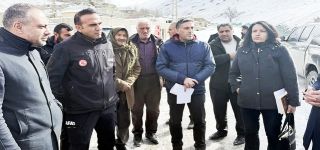 Başkale Esenyamaç'taki  Sel Felaketi Sonrası Yıkım Çalışmaları