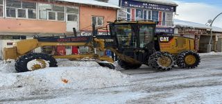 Başkale'de Kar Yağışı Etkili