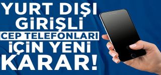 Yurt dışından gelen elektronik cihazların bandrol bedelleri belli oldu