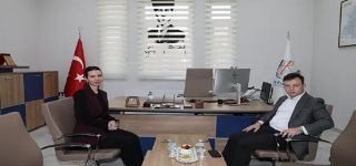 Kaymakam Erdoğan'dan Müdür Çolak'a hayırlı olsun ziyareti 