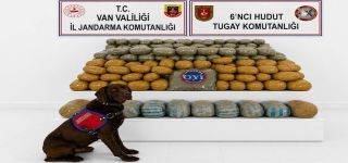 Başkale de sınır hattında 291 kilogram esrar ele geçirildi.
