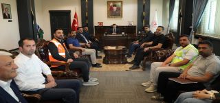 Başkale Merkezinde geçen Yol Projesiyle ilgili çalışmalar başladı.