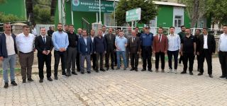 Kaymakam Erdoğan’dan Ziraat Odası’na Veda Ziyareti