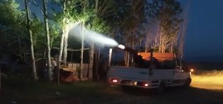 Başkale'de sivrisinek ve haşerelere karşı çalışma