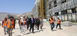 Başkale'nin yeni hastanesi yükseliyor