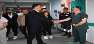 Kaymakam'dan Başkale Devlet Hastanesine ziyaret