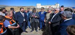 Başkale İran sınırındaki Gelincik Sınır Kapısı alanında inceleme