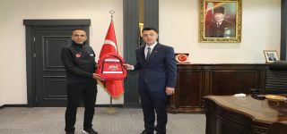 Başkale'de yapılan AFAD konutlarıyla ilgili görüşme